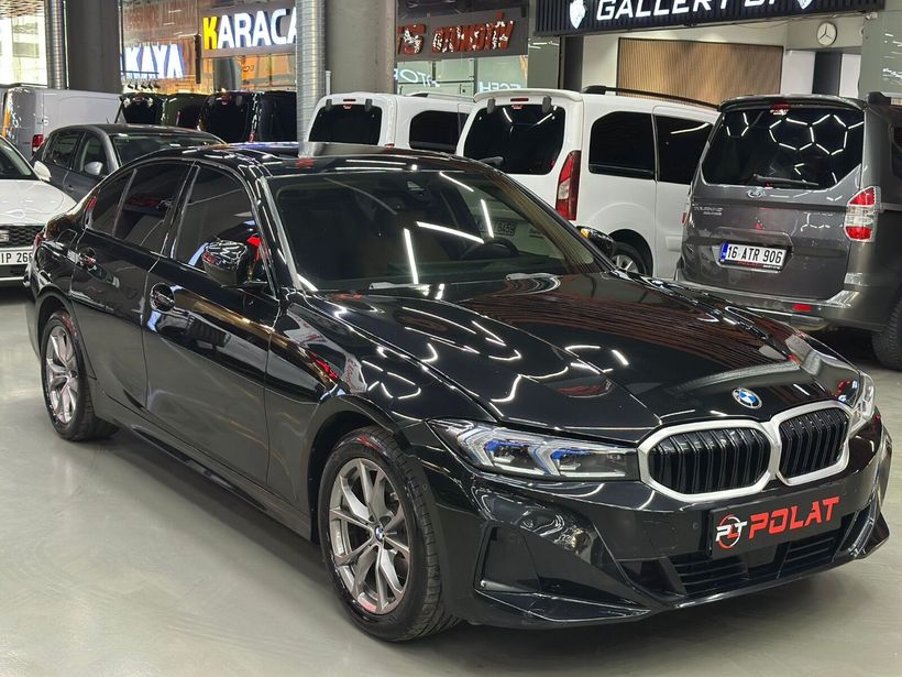 2023 Benzin Otomatik BMW 3 Serisi Siyah Polat Araç Dizayn Otomotiv İnşaat Sanayi Ve Ticaret Limited Şirketi