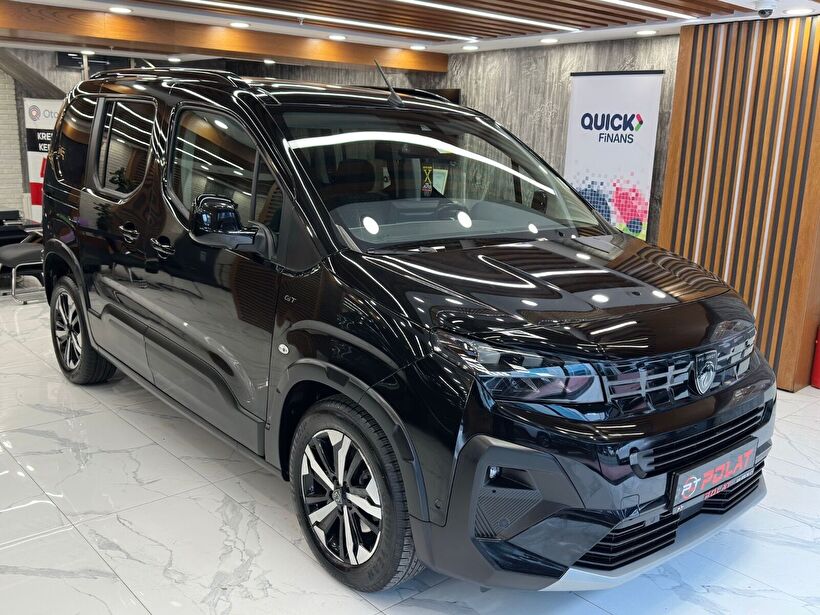 2024 Dizel Otomatik Peugeot Rifter Siyah Polat Araç Dizayn Otomotiv İnşaat Sanayi Ve Ticaret Limited Şirketi