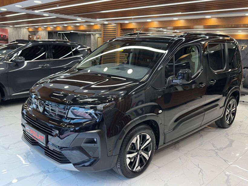 2024 Dizel Otomatik Peugeot Rifter Siyah Polat Araç Dizayn Otomotiv İnşaat Sanayi Ve Ticaret Limited Şirketi