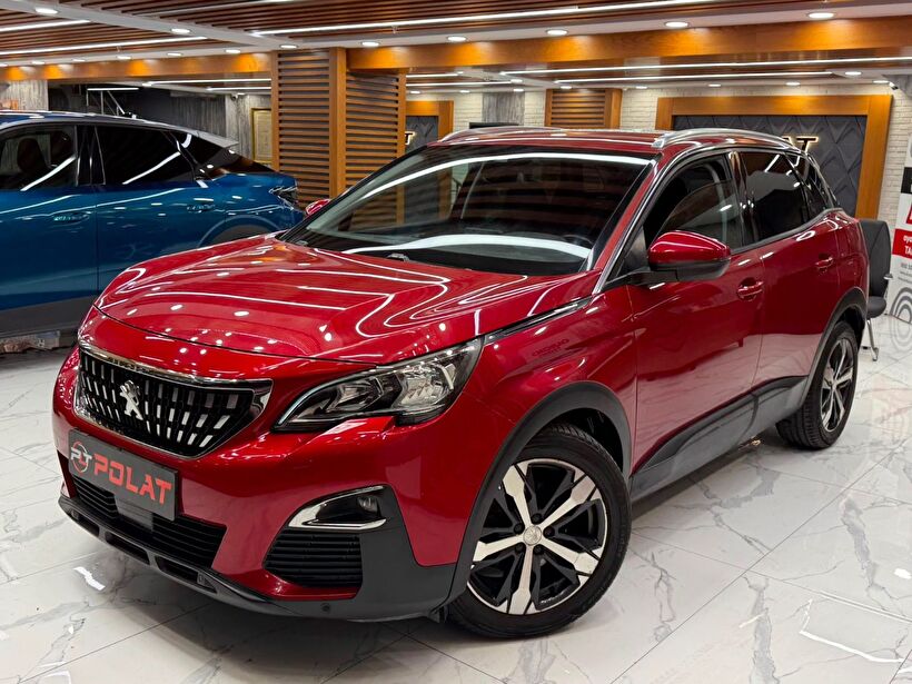 2017 Dizel Otomatik Peugeot 3008 Kırmızı Polat Araç Dizayn Otomotiv İnşaat Sanayi Ve Ticaret Limited Şirketi