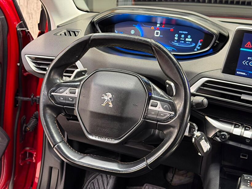 2017 Dizel Otomatik Peugeot 3008 Kırmızı Polat Araç Dizayn Otomotiv İnşaat Sanayi Ve Ticaret Limited Şirketi