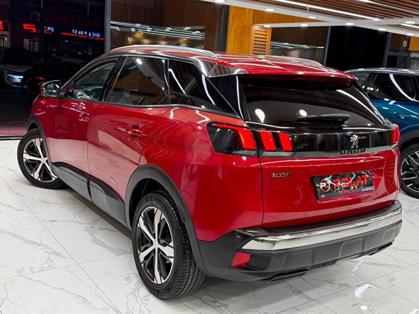 2017 Dizel Otomatik Peugeot 3008 Kırmızı Polat Araç Dizayn Otomotiv İnşaat Sanayi Ve Ticaret Limited Şirketi