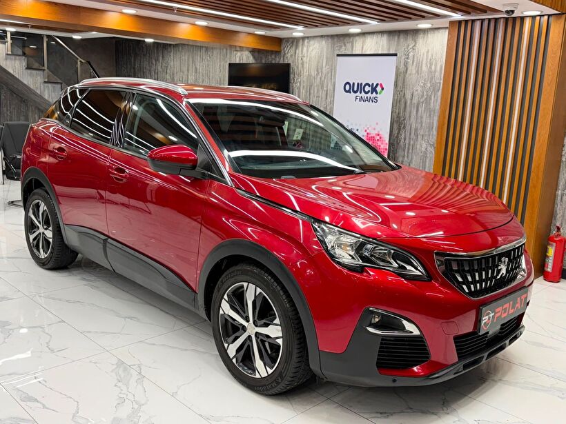 2017 Dizel Otomatik Peugeot 3008 Kırmızı Polat Araç Dizayn Otomotiv İnşaat Sanayi Ve Ticaret Limited Şirketi