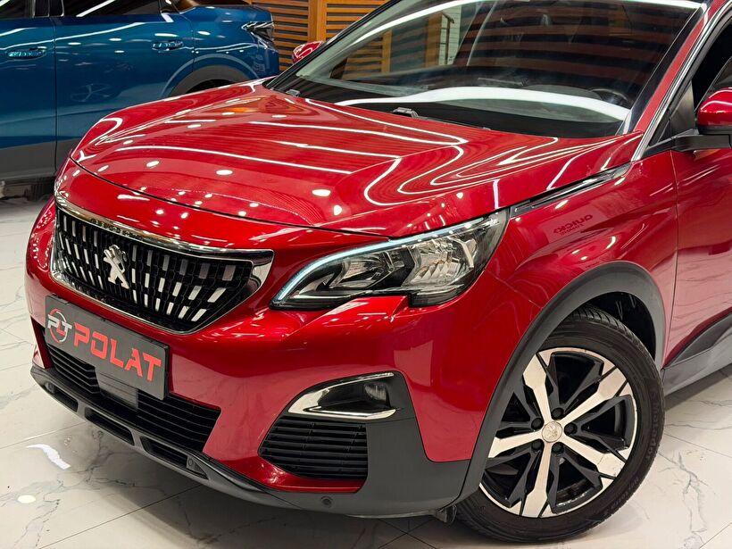 2017 Dizel Otomatik Peugeot 3008 Kırmızı Polat Araç Dizayn Otomotiv İnşaat Sanayi Ve Ticaret Limited Şirketi