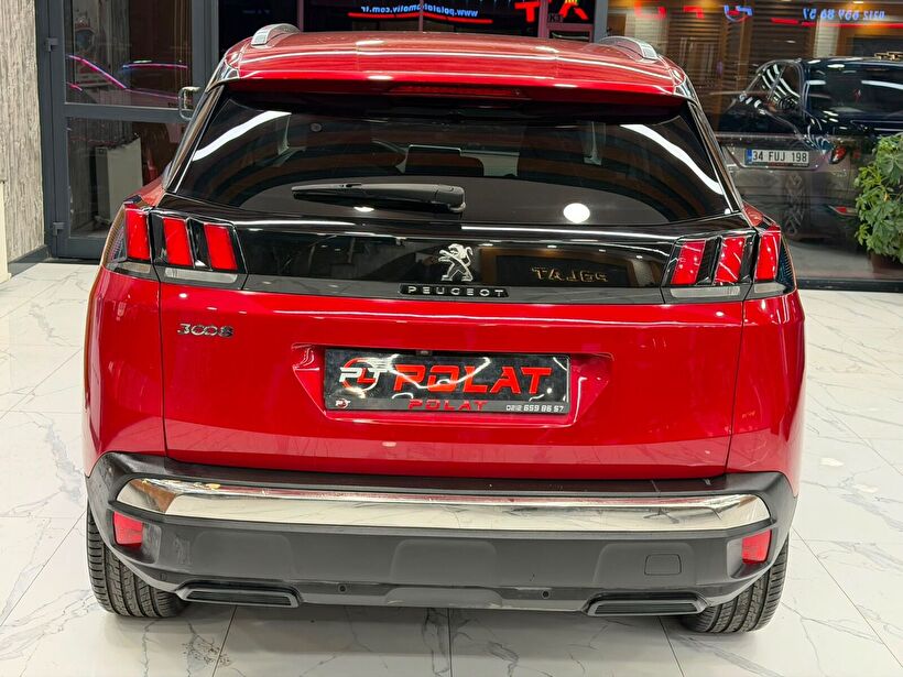 2017 Dizel Otomatik Peugeot 3008 Kırmızı Polat Araç Dizayn Otomotiv İnşaat Sanayi Ve Ticaret Limited Şirketi