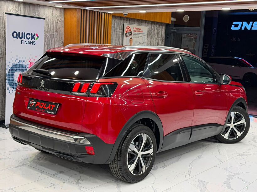 2017 Dizel Otomatik Peugeot 3008 Kırmızı Polat Araç Dizayn Otomotiv İnşaat Sanayi Ve Ticaret Limited Şirketi