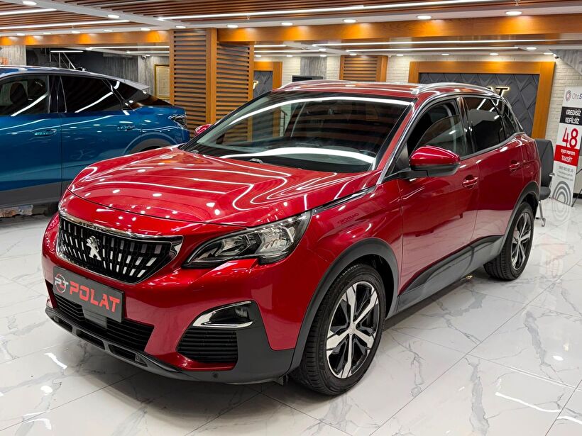 2017 Dizel Otomatik Peugeot 3008 Kırmızı Polat Araç Dizayn Otomotiv İnşaat Sanayi Ve Ticaret Limited Şirketi