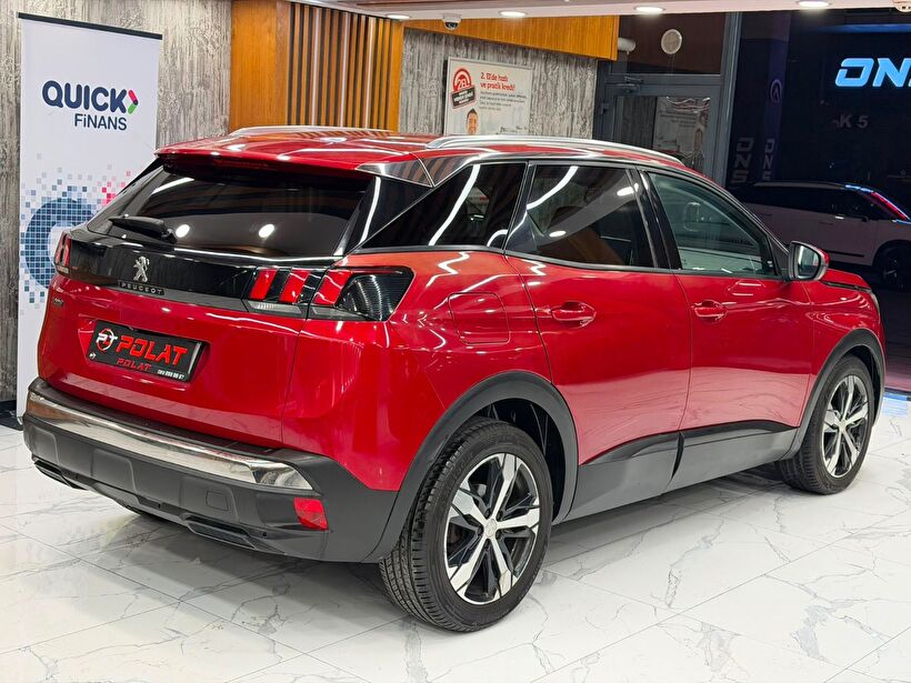 2017 Dizel Otomatik Peugeot 3008 Kırmızı Polat Araç Dizayn Otomotiv İnşaat Sanayi Ve Ticaret Limited Şirketi