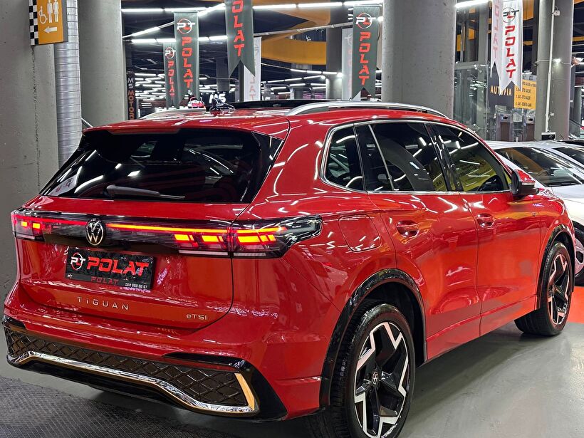 2024 Benzin Otomatik Volkswagen Tiguan Kırmızı Polat Araç Dizayn Otomotiv İnşaat Sanayi Ve Ticaret Limited Şirketi