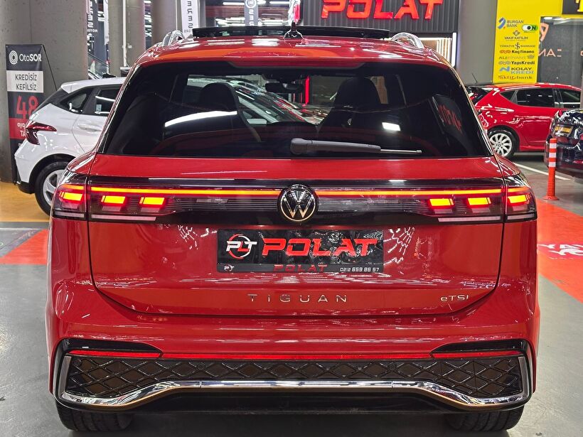 2024 Benzin Otomatik Volkswagen Tiguan Kırmızı Polat Araç Dizayn Otomotiv İnşaat Sanayi Ve Ticaret Limited Şirketi