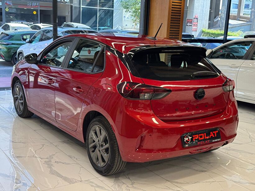 2025 Benzin Otomatik Opel Corsa Kırmızı Polat Araç Dizayn Otomotiv İnşaat Sanayi Ve Ticaret Limited Şirketi