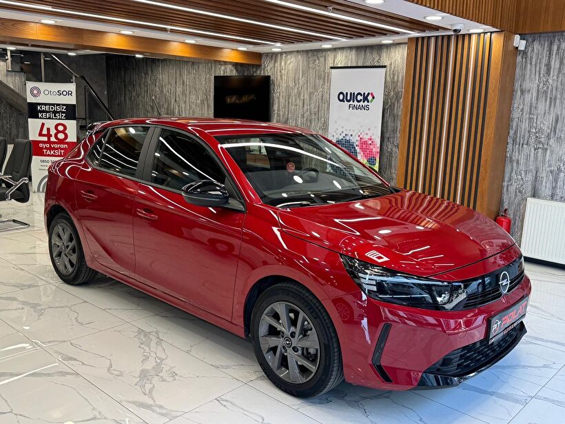 2025 Benzin Otomatik Opel Corsa Kırmızı Polat Araç Dizayn Otomotiv İnşaat Sanayi Ve Ticaret Limited Şirketi