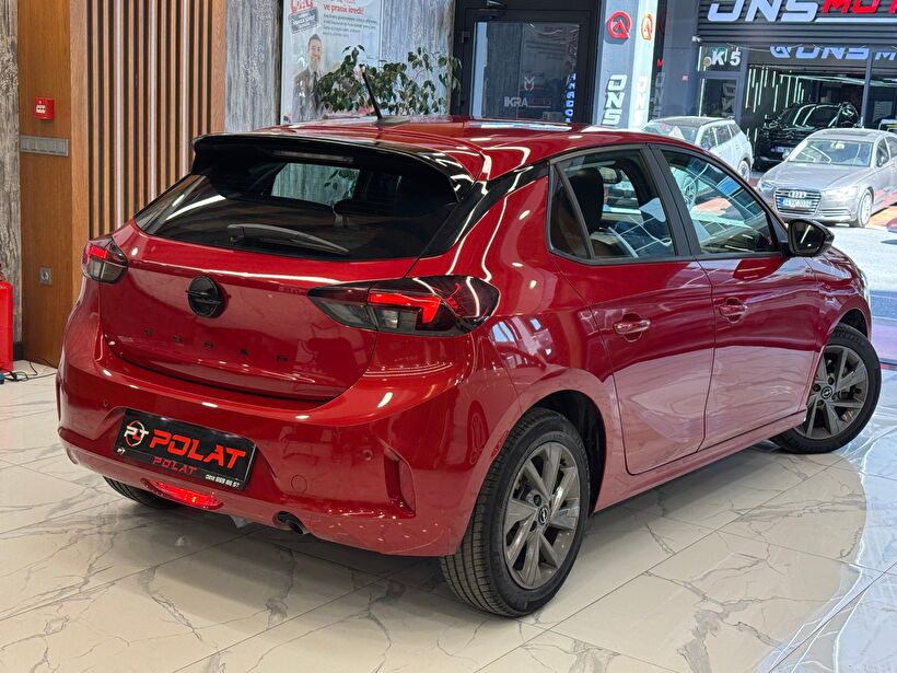 2025 Benzin Otomatik Opel Corsa Kırmızı Polat Araç Dizayn Otomotiv İnşaat Sanayi Ve Ticaret Limited Şirketi