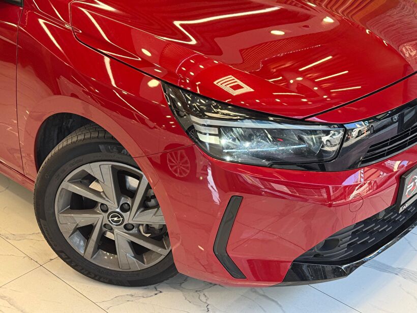 2025 Benzin Otomatik Opel Corsa Kırmızı Polat Araç Dizayn Otomotiv İnşaat Sanayi Ve Ticaret Limited Şirketi