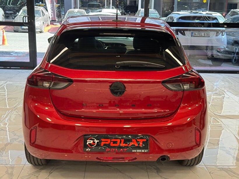 2025 Benzin Otomatik Opel Corsa Kırmızı Polat Araç Dizayn Otomotiv İnşaat Sanayi Ve Ticaret Limited Şirketi