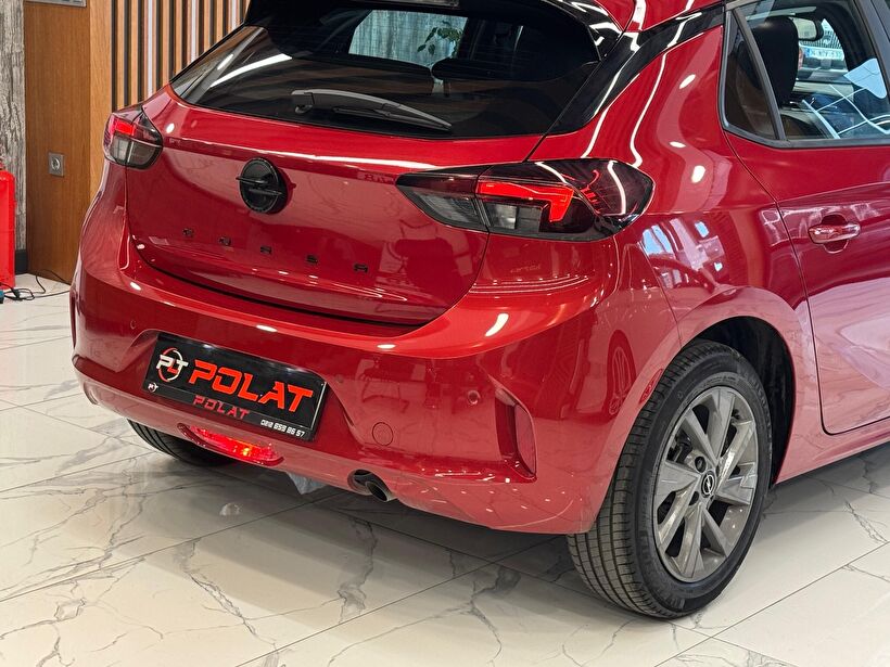 2025 Benzin Otomatik Opel Corsa Kırmızı Polat Araç Dizayn Otomotiv İnşaat Sanayi Ve Ticaret Limited Şirketi
