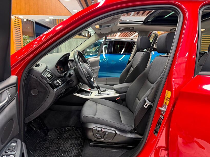 2014 Benzin Otomatik BMW X3 Kırmızı Polat Araç Dizayn Otomotiv İnşaat Sanayi Ve Ticaret Limited Şirketi