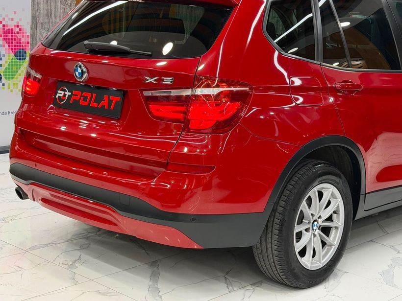 2014 Benzin Otomatik BMW X3 Kırmızı Polat Araç Dizayn Otomotiv İnşaat Sanayi Ve Ticaret Limited Şirketi