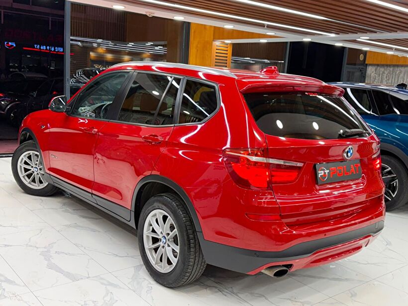 2014 Benzin Otomatik BMW X3 Kırmızı Polat Araç Dizayn Otomotiv İnşaat Sanayi Ve Ticaret Limited Şirketi