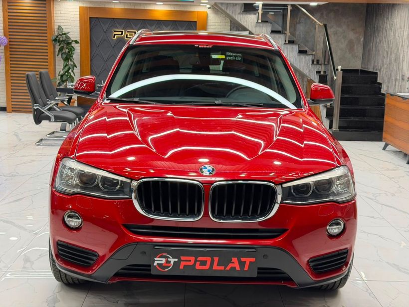 2014 Benzin Otomatik BMW X3 Kırmızı Polat Araç Dizayn Otomotiv İnşaat Sanayi Ve Ticaret Limited Şirketi