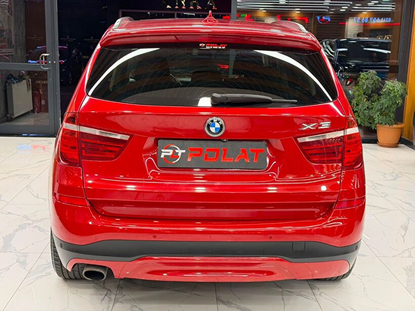 2014 Benzin Otomatik BMW X3 Kırmızı Polat Araç Dizayn Otomotiv İnşaat Sanayi Ve Ticaret Limited Şirketi