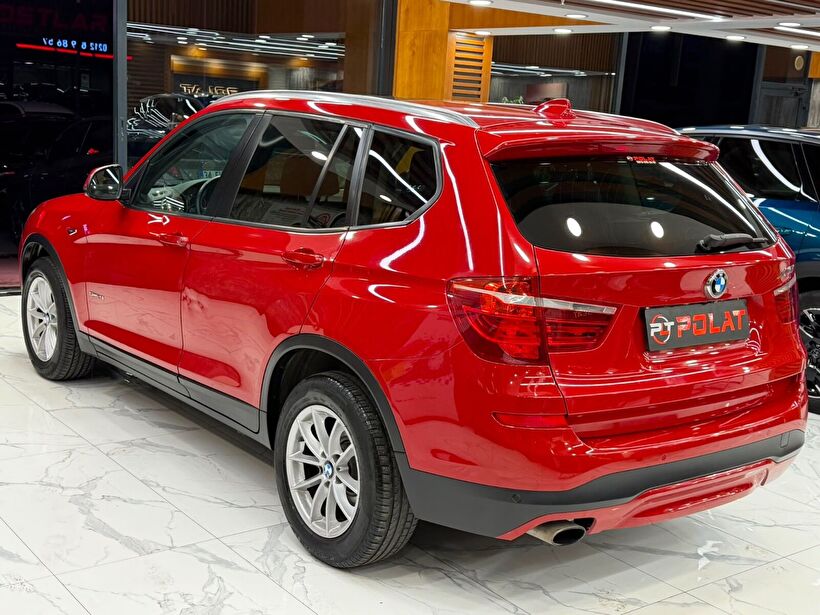 2014 Benzin Otomatik BMW X3 Kırmızı Polat Araç Dizayn Otomotiv İnşaat Sanayi Ve Ticaret Limited Şirketi