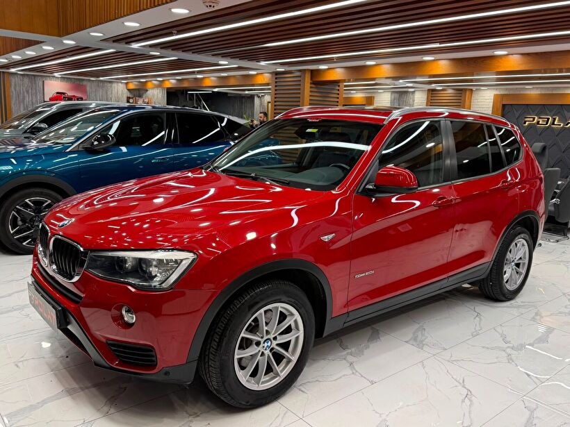 2014 Benzin Otomatik BMW X3 Kırmızı Polat Araç Dizayn Otomotiv İnşaat Sanayi Ve Ticaret Limited Şirketi