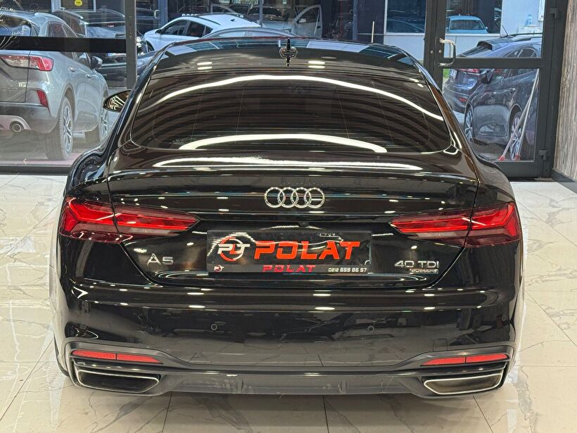 2022 Dizel Otomatik Audi A5 Siyah Polat Araç Dizayn Otomotiv İnşaat Sanayi Ve Ticaret Limited Şirketi