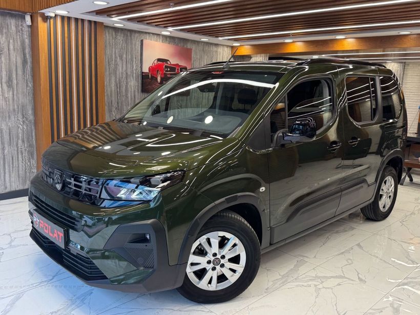 2024 Dizel Otomatik Peugeot Rifter Yeşil Polat Araç Dizayn Otomotiv İnşaat Sanayi Ve Ticaret Limited Şirketi