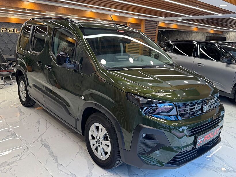2024 Dizel Otomatik Peugeot Rifter Yeşil Polat Araç Dizayn Otomotiv İnşaat Sanayi Ve Ticaret Limited Şirketi